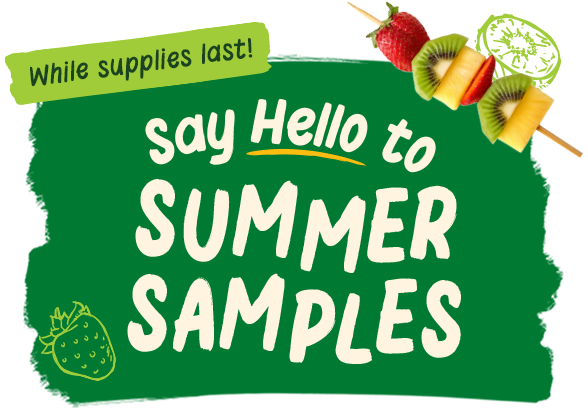 Say hello to summer samples