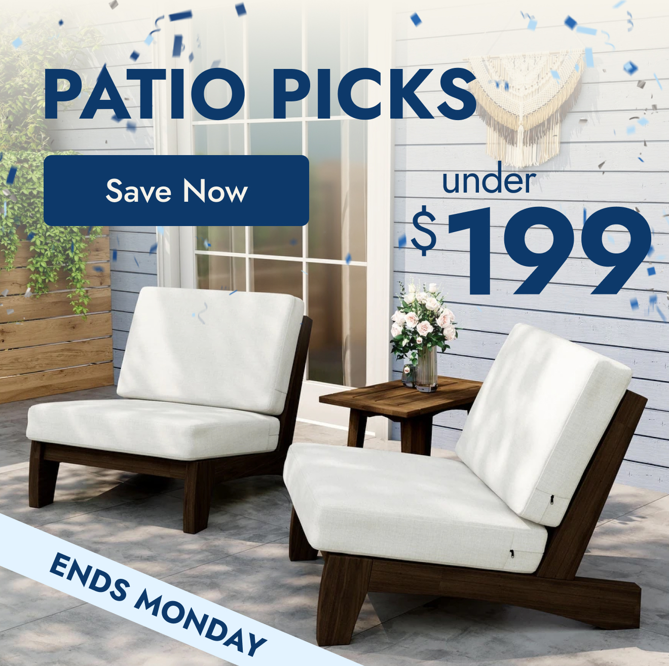 Patio under $199