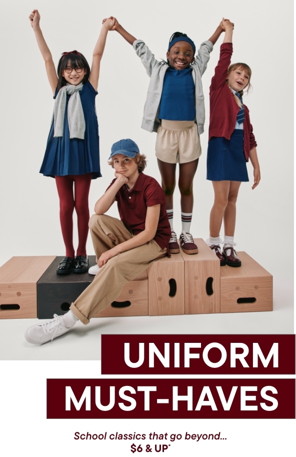 Must-Have Uniforms $6 & Up