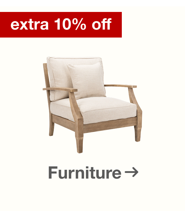 Extra 10% off Select Furniture
