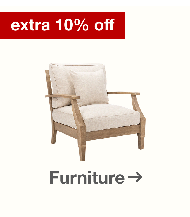 Extra 10% off Select Furniture