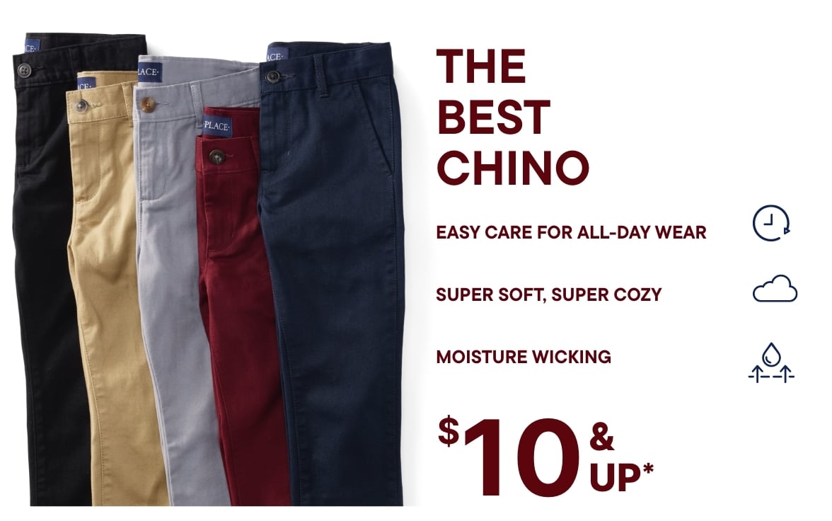 $10 & Up Chinos