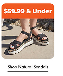 Shop Naturals Sandals