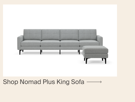 Nomad Plus King Sofa with Ottoman
