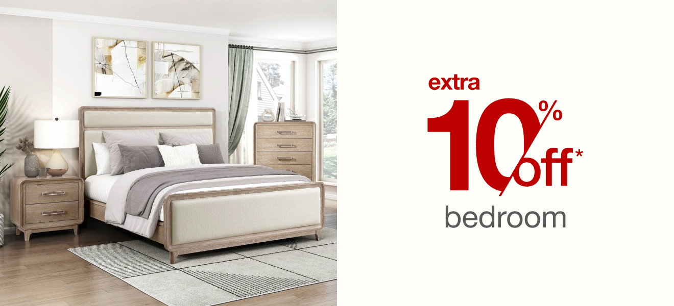 Extra 10% off Select Bedroom Furniture