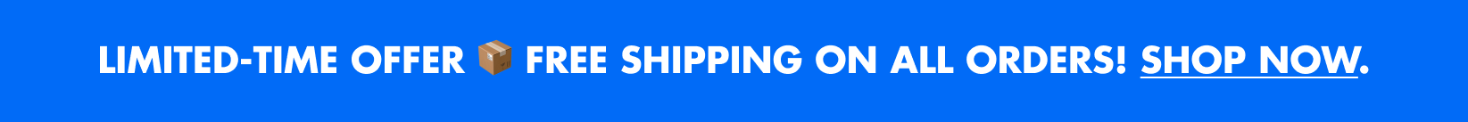 free shipping!