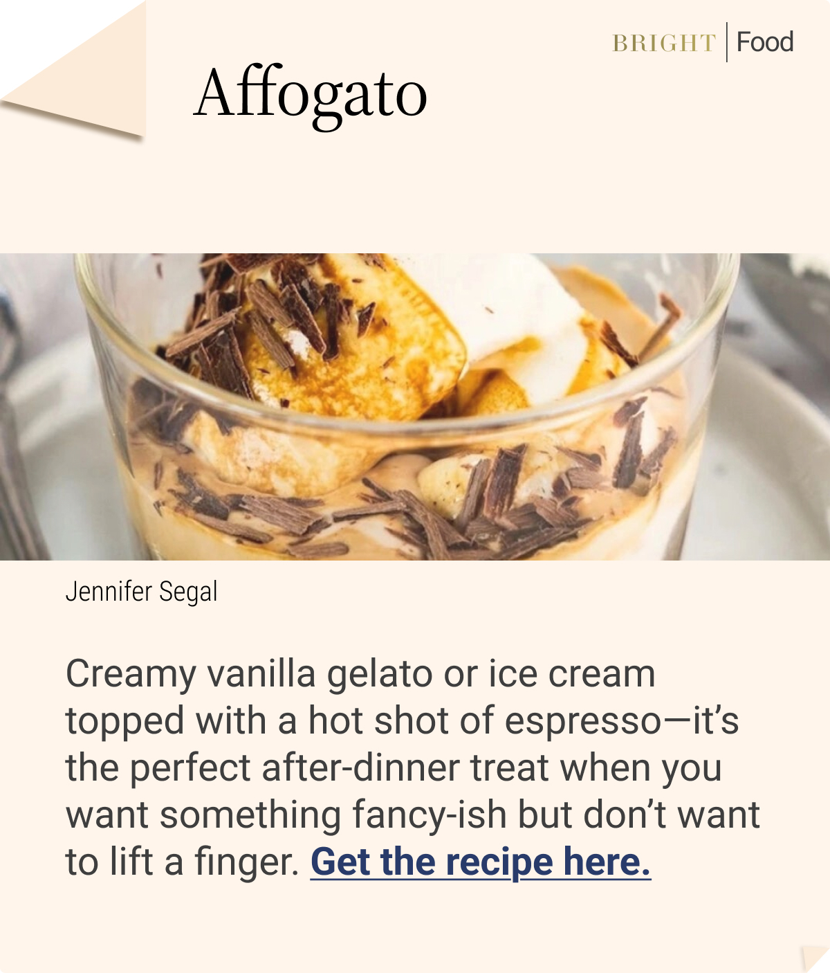 Today's Recipe