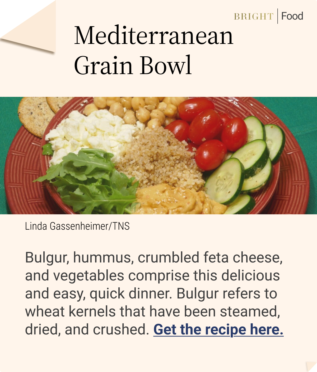 Today's Recipe