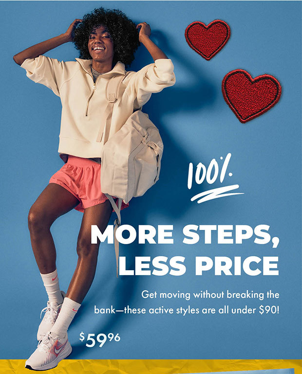 More Steps, Less price