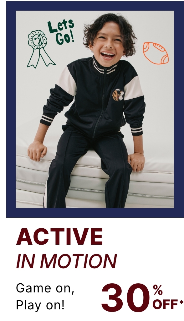 30% Off Activewear