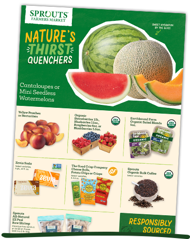 Front cover of Sprouts Weekly Ad flyer
