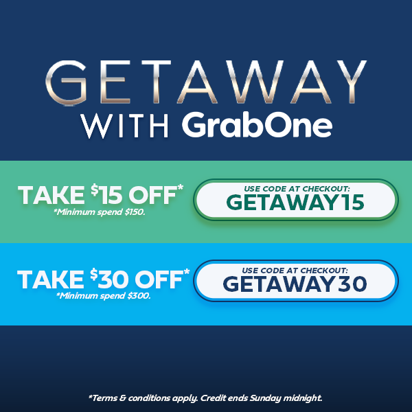 Getaway with GrabOne credit