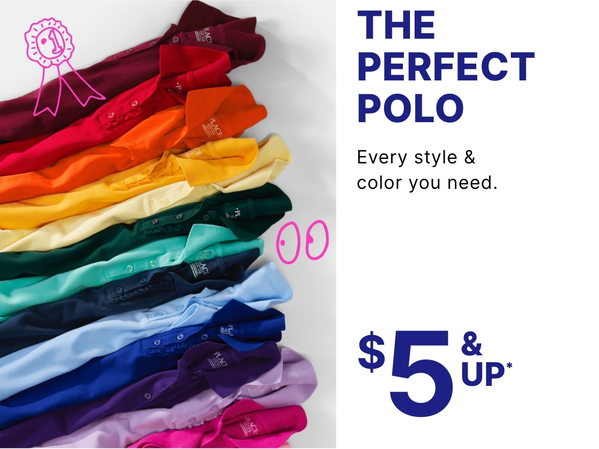 The Perfect Polo $5 & Up
