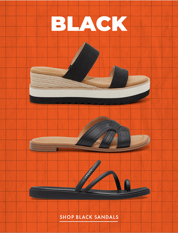 Shop Black Sandals