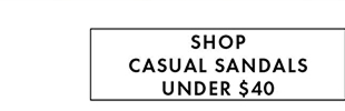 Shop Casual Sandals Under $40