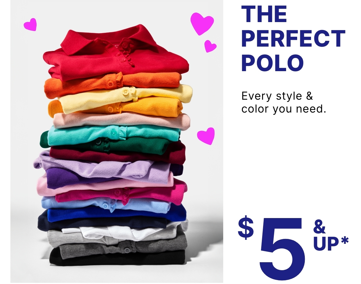 The Perfect Polo $5 & Up