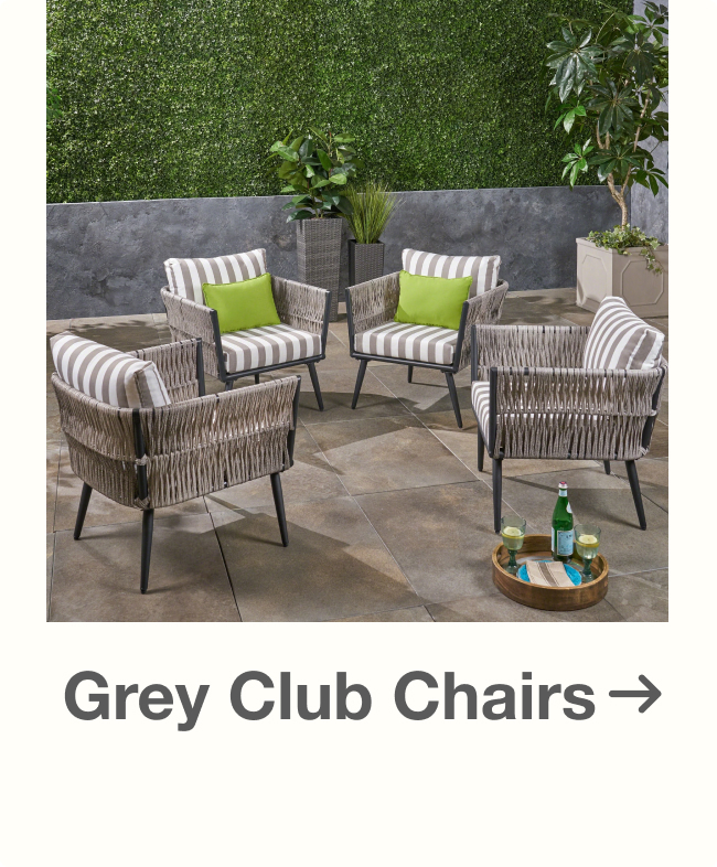 Save on Grey Club Chairs