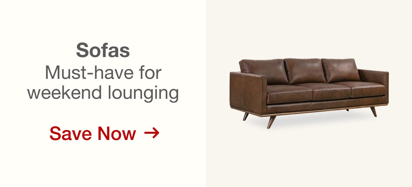 Extra 10% off Select Sofas