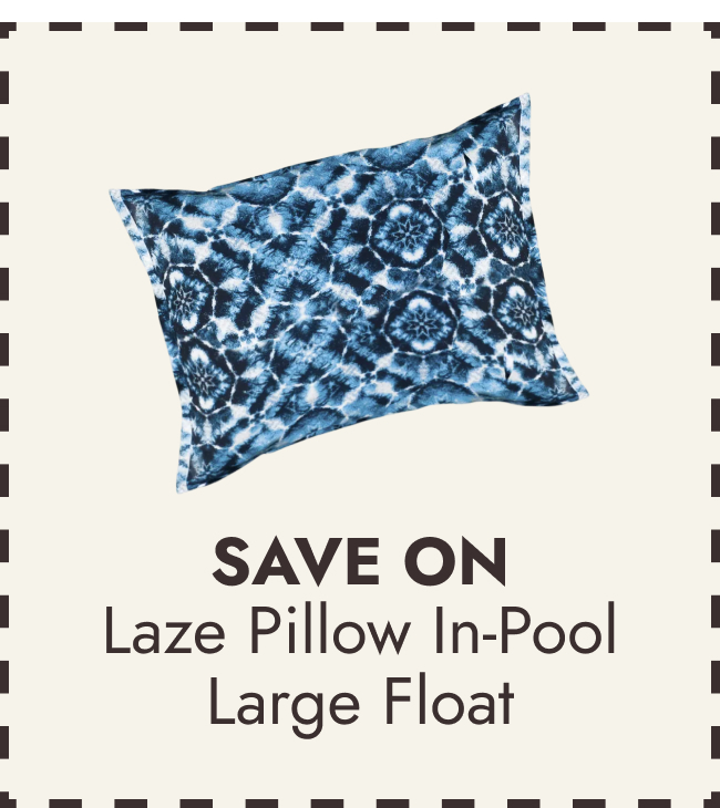 Ledge Lounger Laze Pillow in-Pool Large Float Lounger