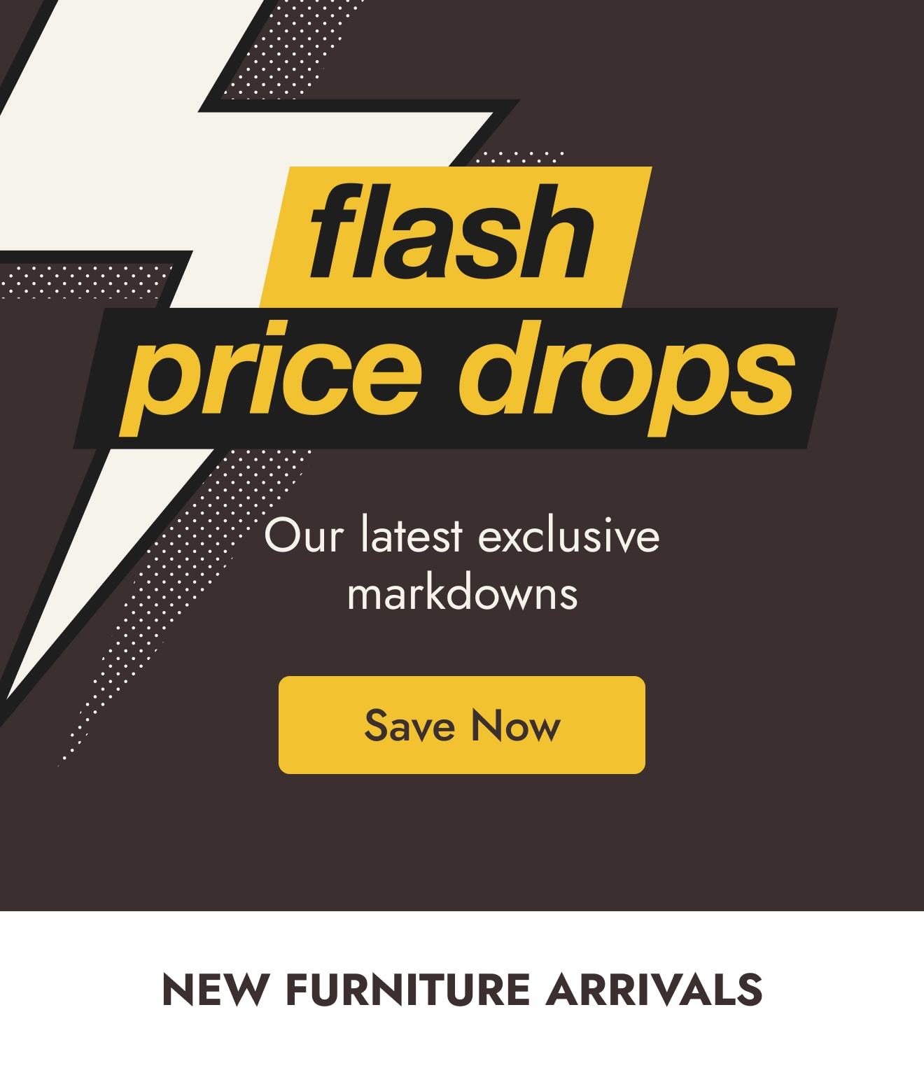 Flash Price Drops: New arrivals in furniture