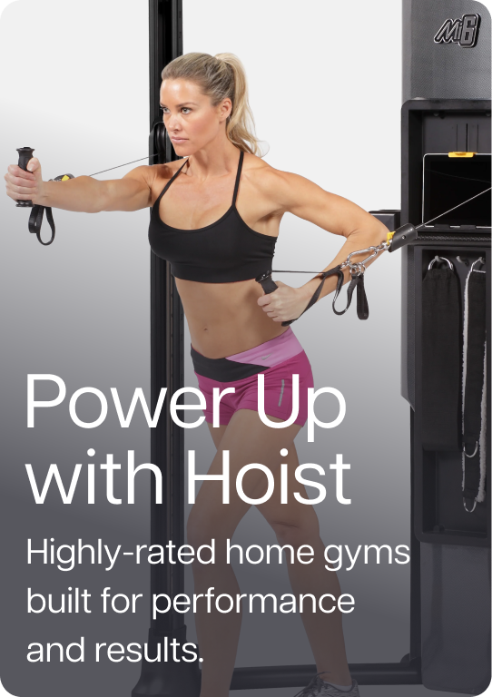 Power Up with Hoist. Highly-rated home gyms built for performance and results. Power Up with Hoist. Highly-rated home gyms built for performance and results.
