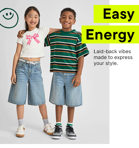 Laid-back vibes made to express your style 