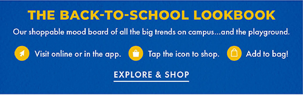 The Back to School Lookbook | Explore and Shop