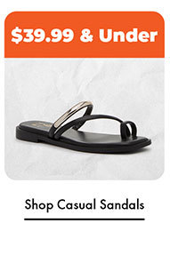 SHOP CASUAL SANDALS