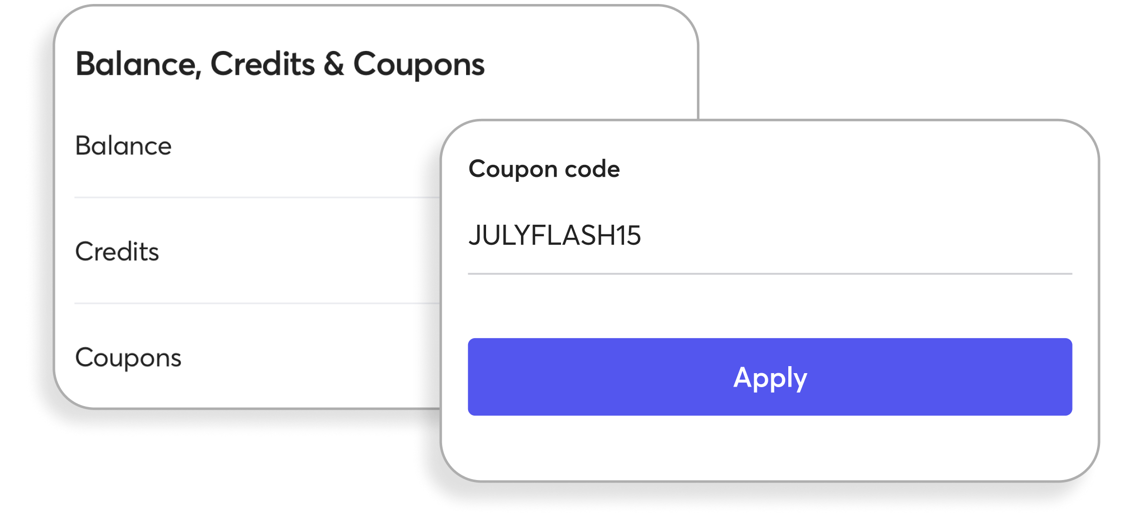 Use promo code JULYFLASH15