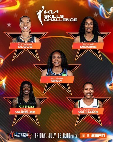 WNBA Kia Skills Challenge