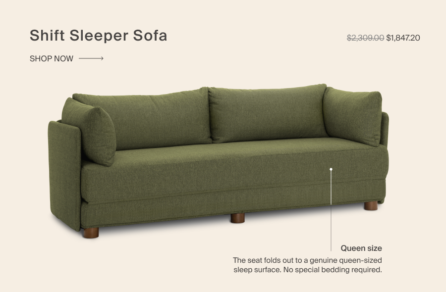Shift Sleeper Sofa