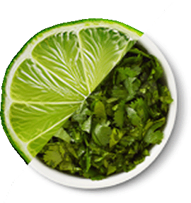 Lime Juice + Cilantro