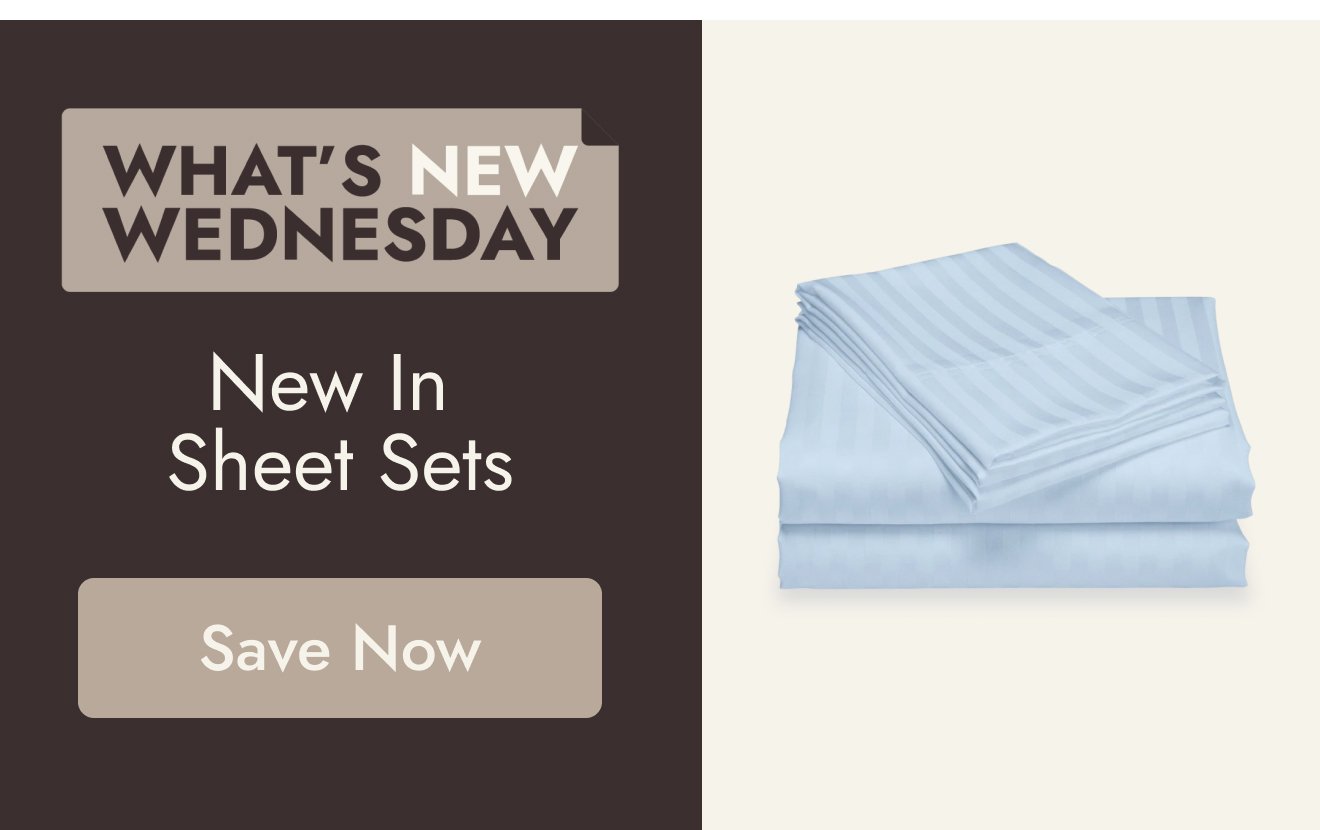 New in Sheet Sets