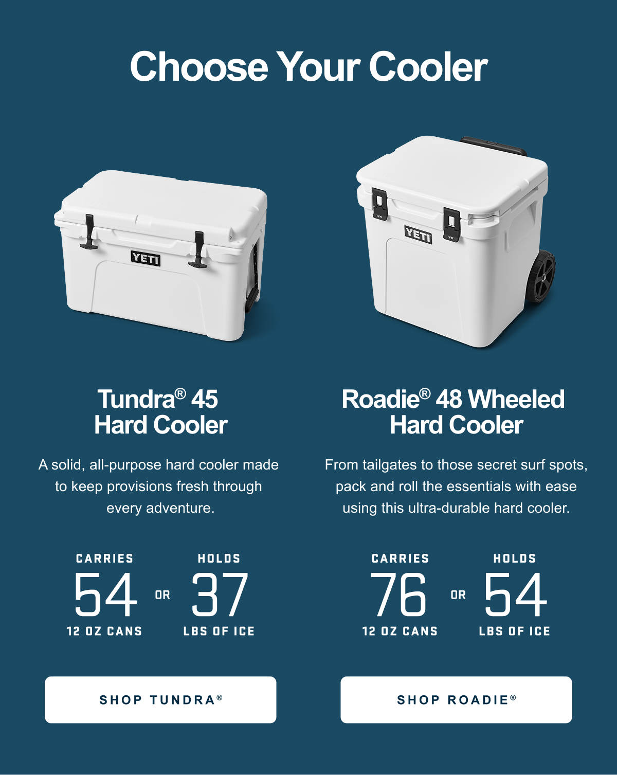 Choose Your Cooler