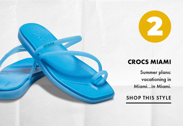 Crocs Miami | Shop This Style