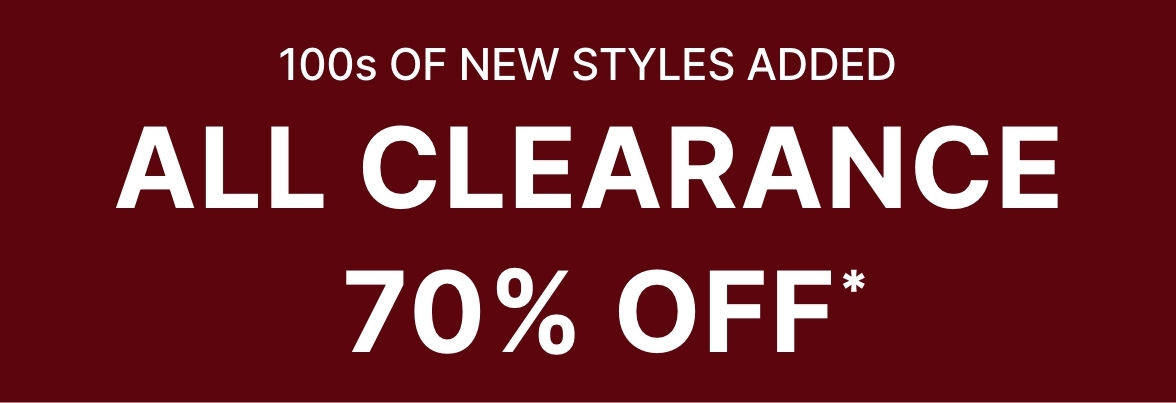 70% off Clearance
