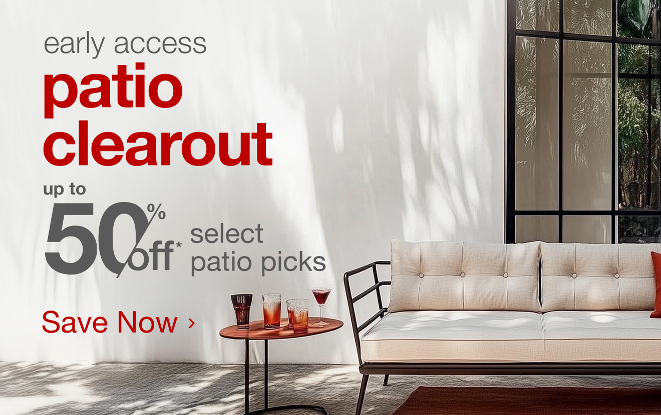 Shop the Early Access Patio 