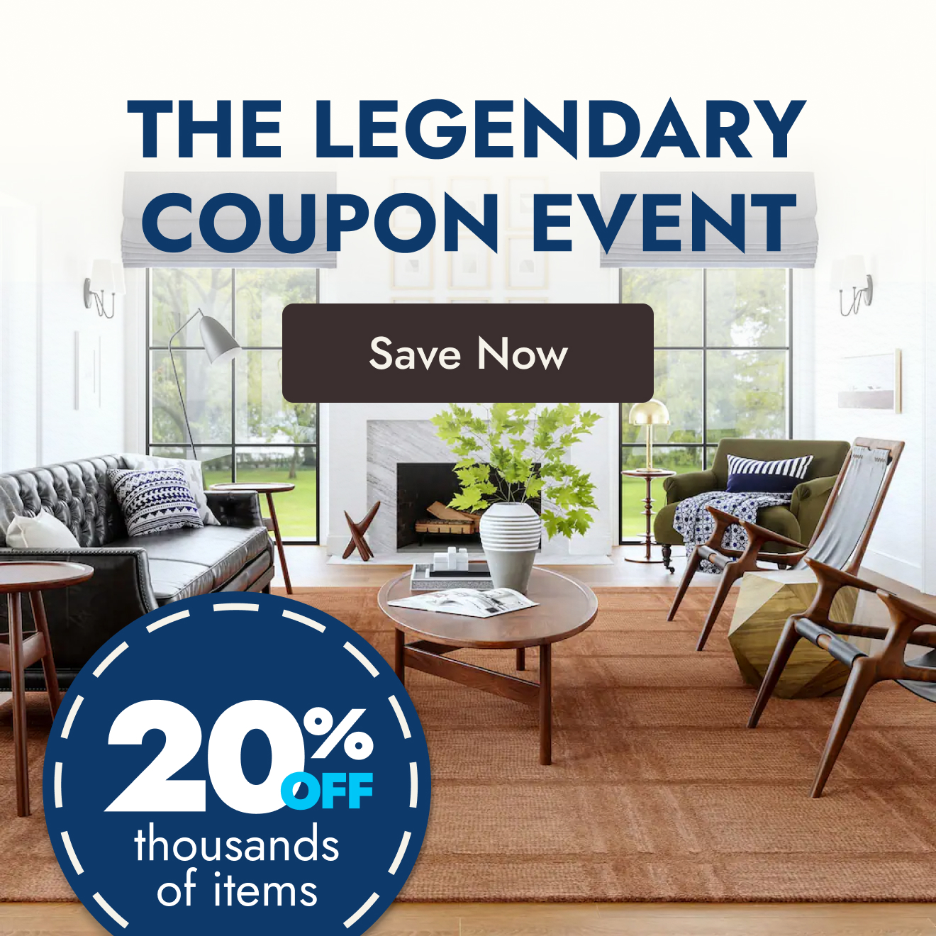 The Legendary Coupon Event is going on now