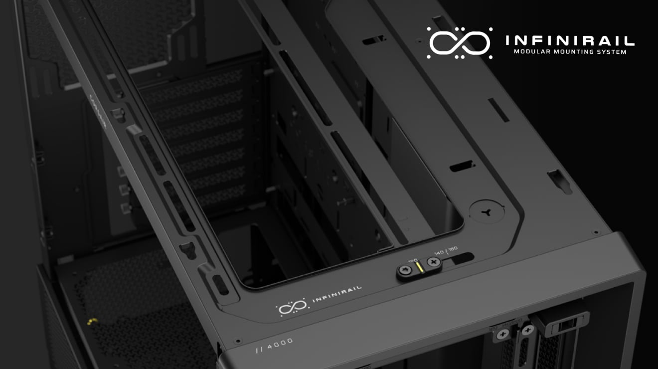INFINIRAIL™ FAN MOUNTING SYSTEM