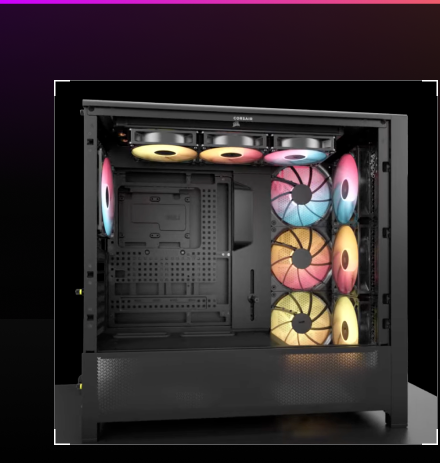 Support for up to  420mm radiator.