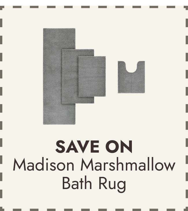 Madison Park Signature Marshmallow Bath Rug