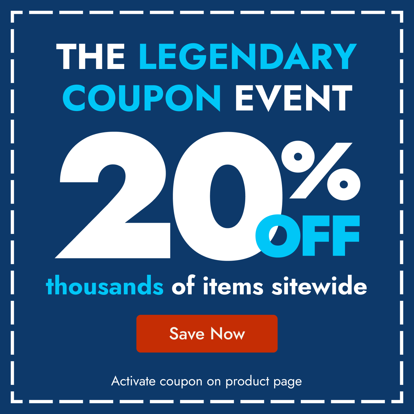 Legendary Coupon Event