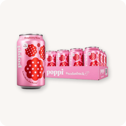 Poppi Raspberry Rose Pack of 12