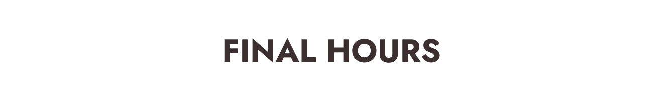 Last call: 20% off thousands of items sitewide