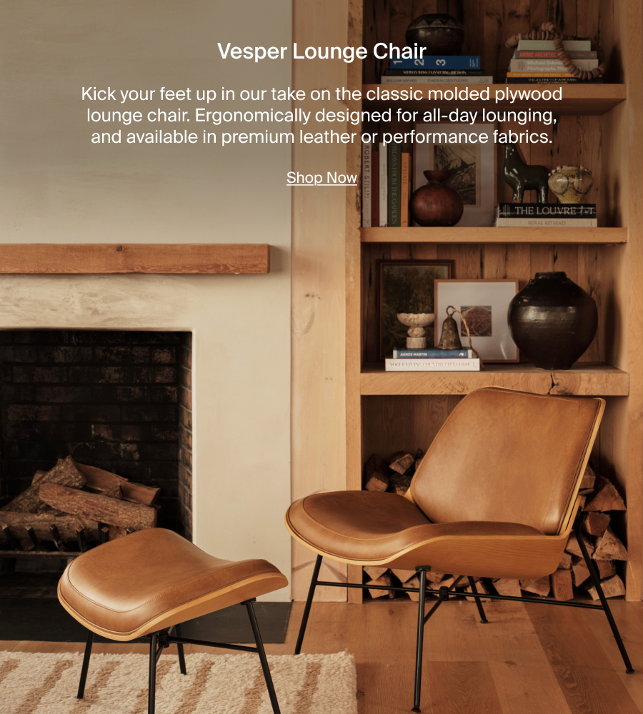 Vesper Leather Lounge Chair