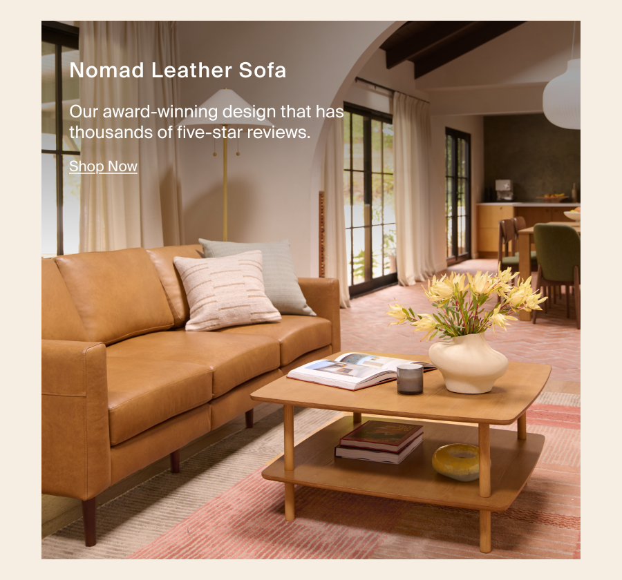 Nomad Leather Sofa