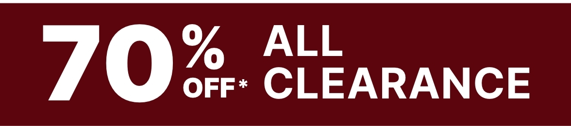 70% off Clearance