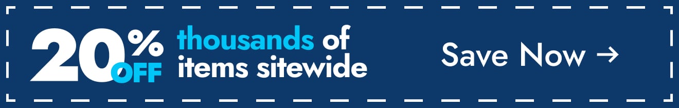20% off thousands of items