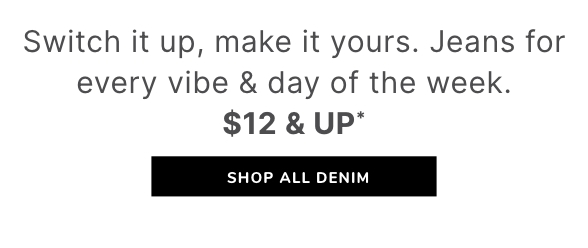 $12 & Up Jeans