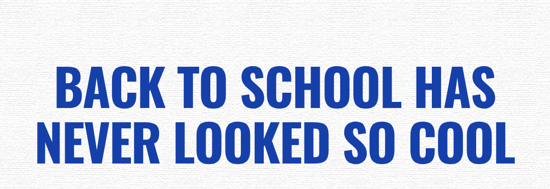 Back to school banner